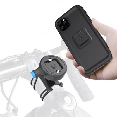 support pour smartphones universel à clip portatif pour la moto-vélo-scooter-poussette maman enfant