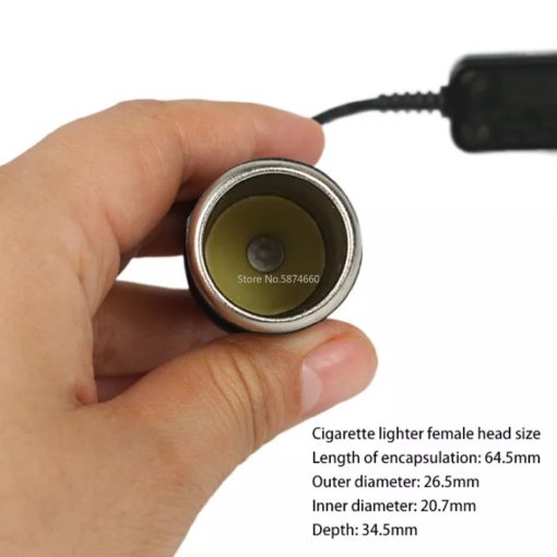 prise USB transformateur 5volt vers 12volt allume cigare fonctionne dans le véhicule ou avec une batterie portative